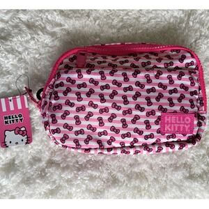 Sanrio Hello Kitty Pink Bows Fanny Pack Waist Belt Crossbody Bag NEW Bioworld